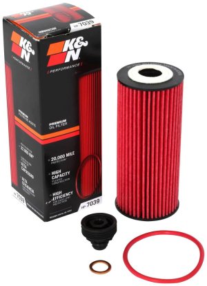 Mini Cooper Oil Filter - K&N Engineering - Cartridge - `14-`17